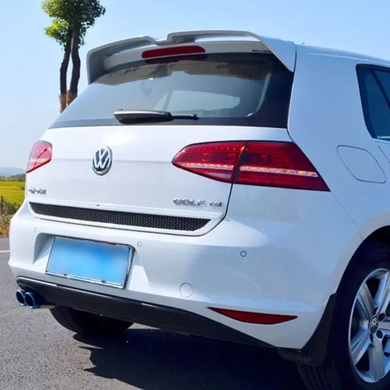 MK7 mk7.5 O Styling ABS unlackierter Heckspoiler für VW Golf 7 VII MK7 Standard 2014 - 2017 (nicht passend für GTI & R)
