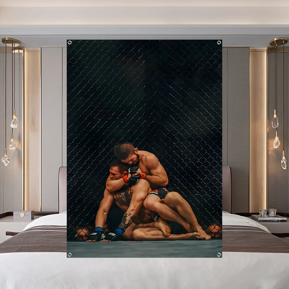 K-Khabib-S Cool-ES Flag Large Size Shop Art Promotion Advertising Booth Flag Hanging Banners