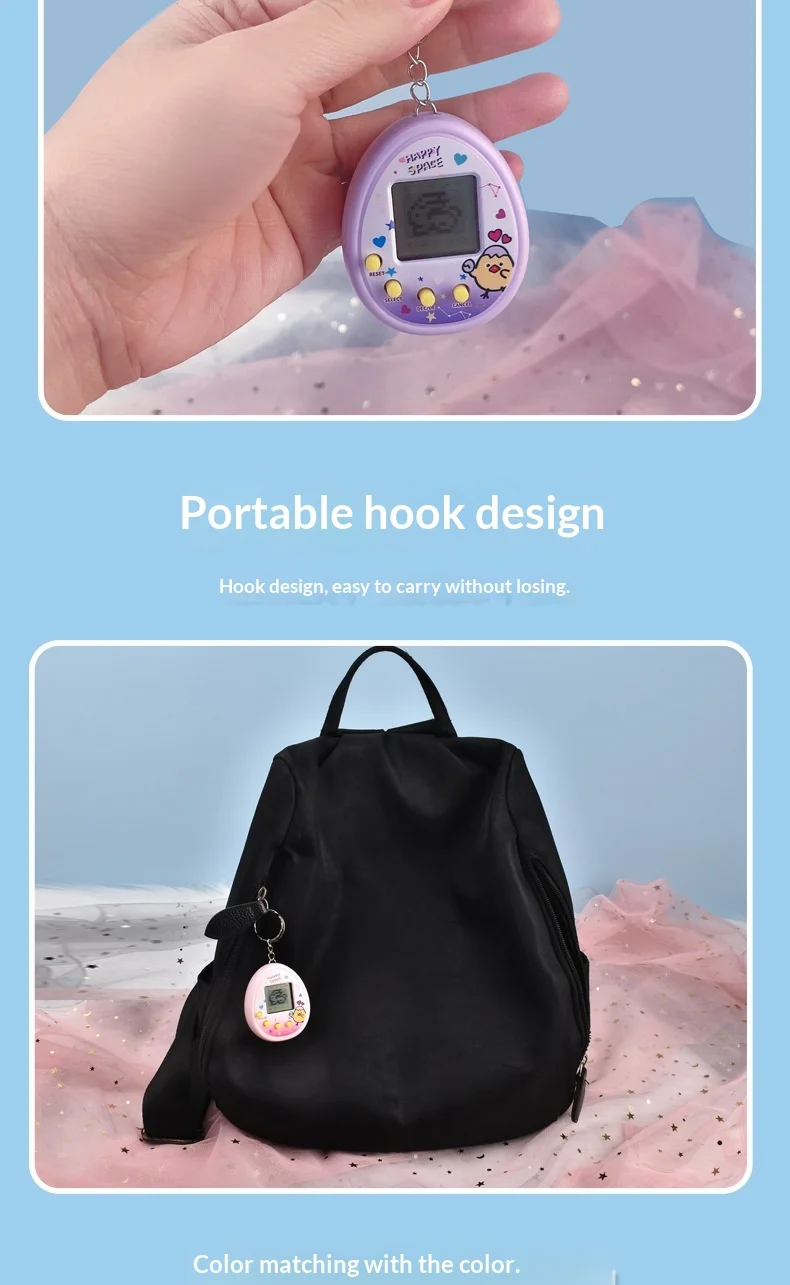 Jouet interactif pour animaux de compagnie virtuel 3D - Édition Collector - Bleu Aqua |   Cadeau parfait pour les vacances et les joueurs