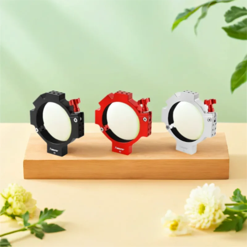 

Angeleye ATR Freeze Camera Clamp 80mm Inner Diameter DSLR Camera Bracket Astronomical Accessories with Connection Bracket