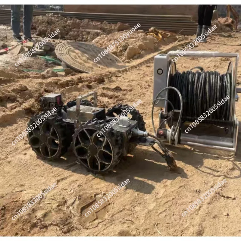 Waterproof Submersible Pipeline Inspection Robot Municipal Sewage Sewer Pipe Drain Maintenance Repair Industrial test Equipment