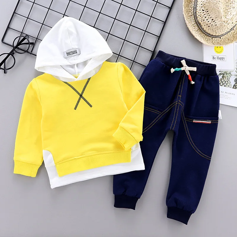 New Spring Autumn Baby Girl Clothes Kids Boys Outfits Children Hoodies Pants 2Pcs/Sets Toddler Casual Costume Infant Tracksuits