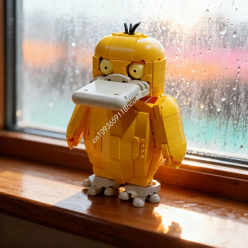 

820pcs MOC Psyduck Alt Build Model Building Blocks Construction Toys Assemble DIY Idea Education Christmas Gifts Brick Kids