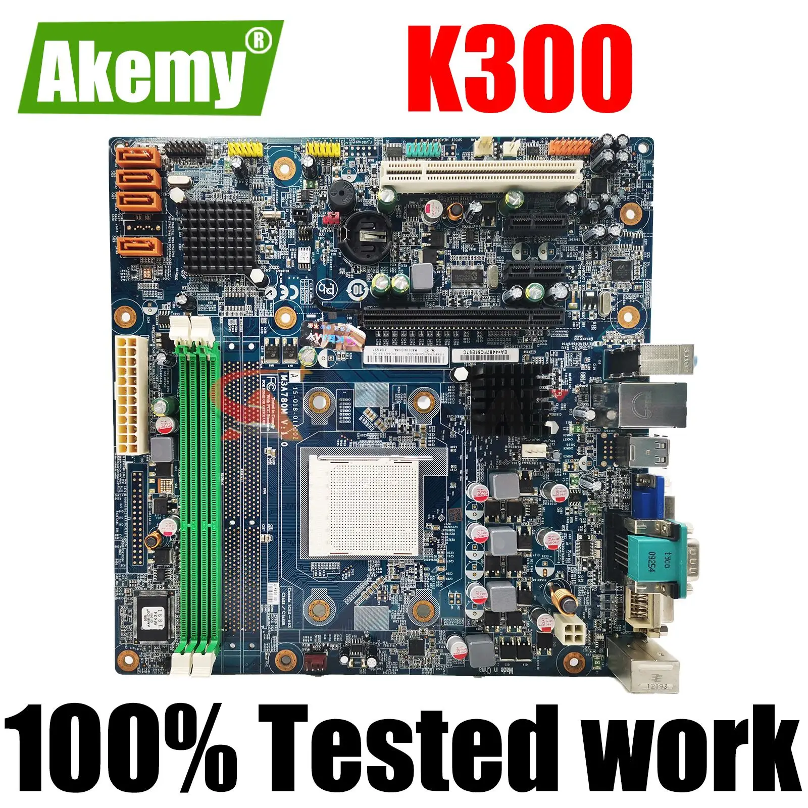 

Original Disassemble Motherboard for Lenovo IdeaCentre K300 K305 K310 K320 K330 R1 AM3 M3A780M