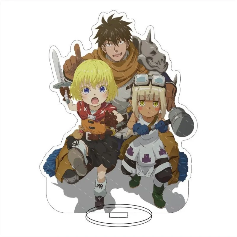 An Adventurer's Daily Grind at Age 29 Anime Character Acrylic Stand 15CM Hajime Anyango Rirui Accessories Cosplay Toy For Gift