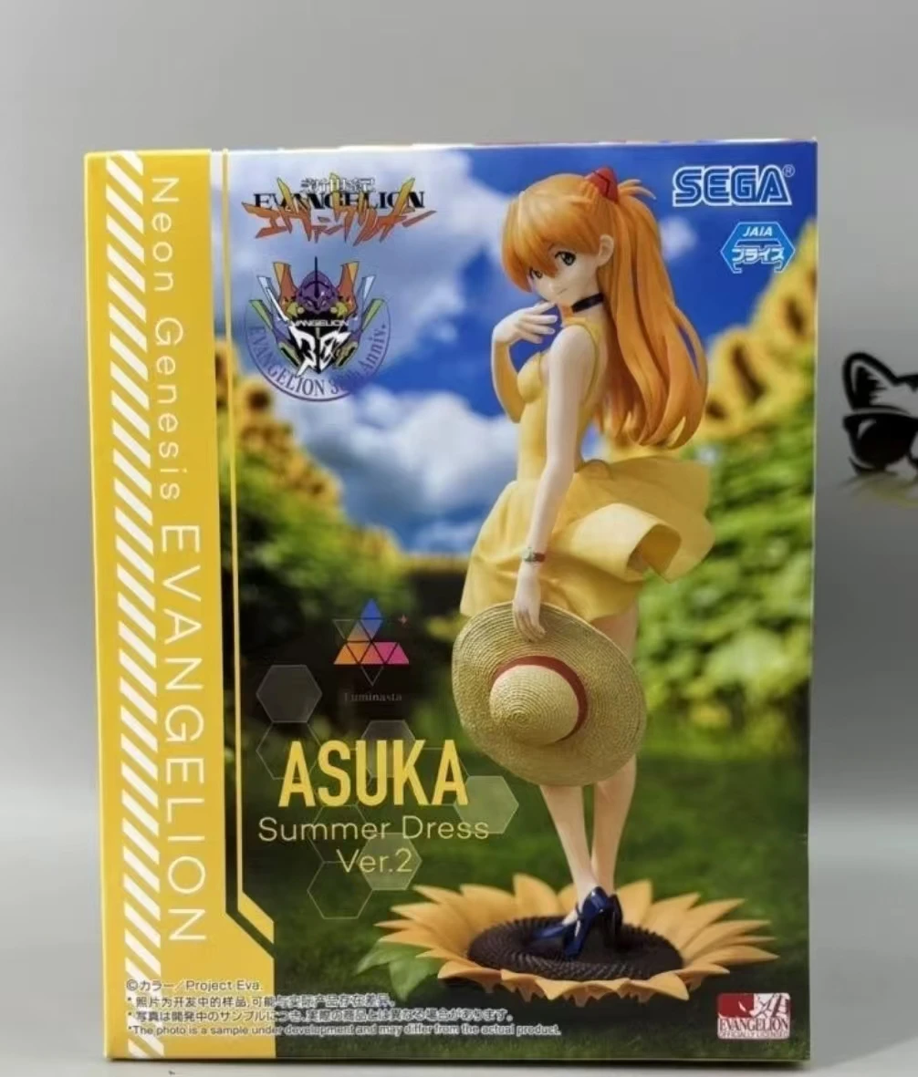 

В наличии: SEGA EVA Асука Лангли Сориу в летнем платье (версия). Абсолютно новая оригинальная настольная фигурка-игрушка в подарок