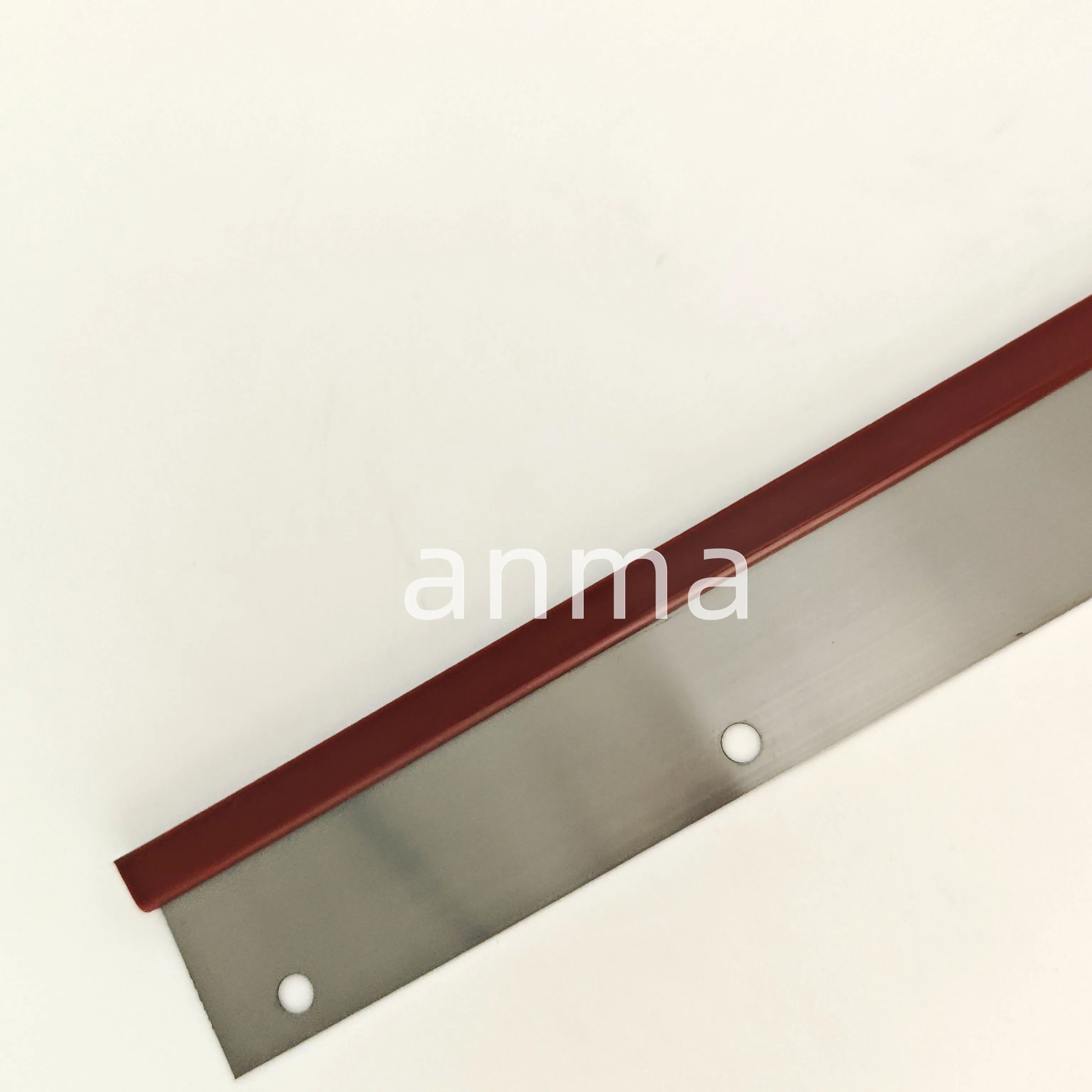 2PCS SM52 Wash Up Blade 605*46*0.5mm 7 holes polyurethane material SM52 Printing Machine