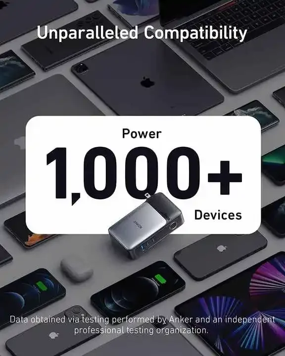 TLF Anker 733 GaNPrime Power Bank 10000mAh PowerCore 65W 2-in-1 Hybrid Charger 30W USB-C Portable Charger with 65W Wall Charger