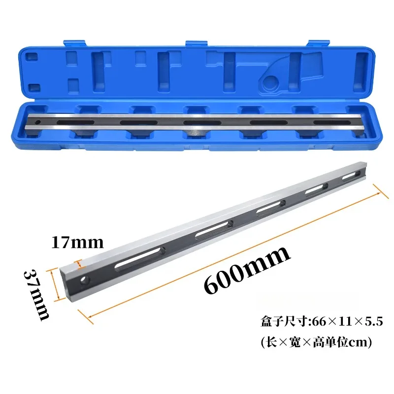 Automobile Engine Cylinder Head Plane Ruler Ruler Edge Flatness Measurement Blue Dot Middle Cylinder Grinding
