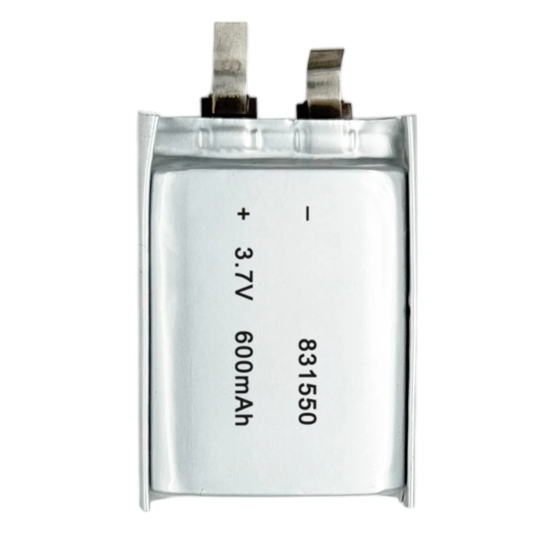 EU Standard 831550 3.7V 600mAh LiPo Battery Cell for Smart Gadgets & Electronic Accessories 851550 901430 901538 902025 902030