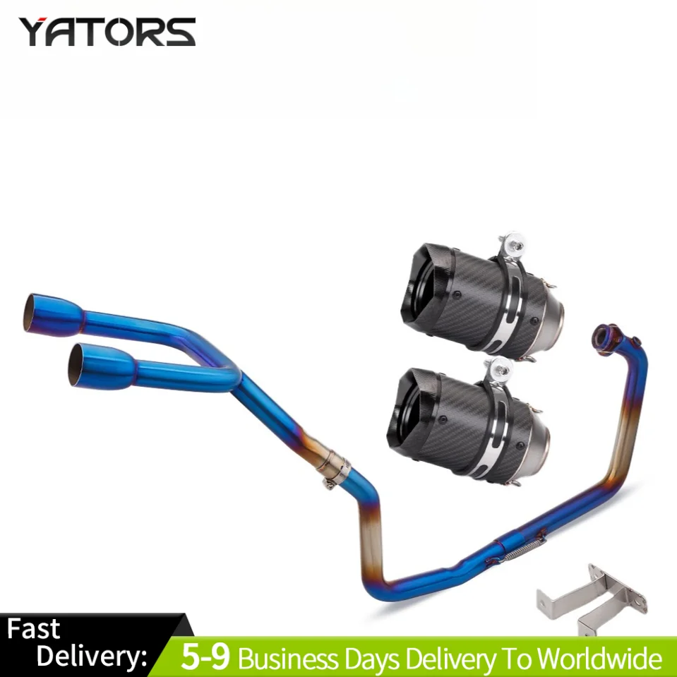 

Exhaust System Motorcycle Header Pipe Mufflers For Suzuki GSXR150 S150 2017-2021 Exhausts Pipes