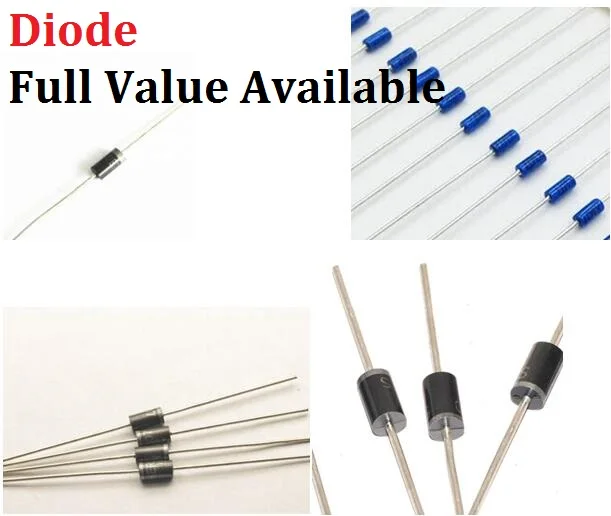 Free Ship 100PCS UF2004/UF4007/UF5408/SR2100/SR260/SR360/SR540/SR560/SR5100 Diode DIP  FR104/FR107/FR157/FR207/FR307/FR607/