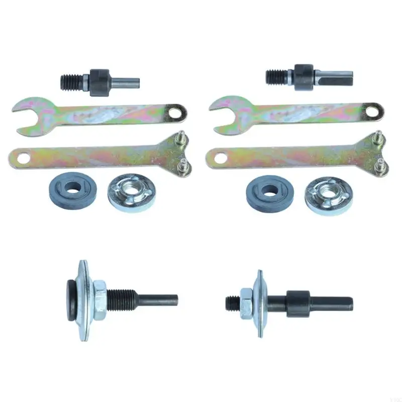 สว่านแปลงเพลาอะแดปเตอร์มุมเครื่องบดเชื่อมต่อก้านที่เหมาะสำหรับการปรับปรุงและการขัดงาน Y4QC