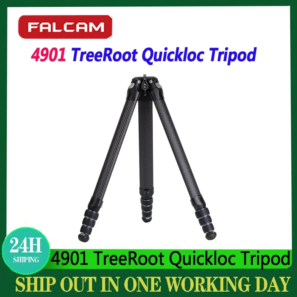 

FALCAM T00A4901 R240T TreeRoot Quickloc Tripod Carbon Fiber Portable Professional Photography Cameras Tripod