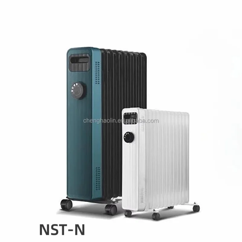 Airo 600W-1500W Factory Customized 7-15 Fins with Wheel Household Oil Heater Warming Faster Oil-filled Radiator Heater