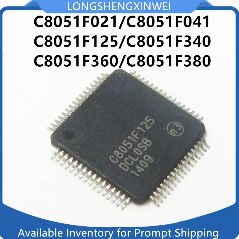 

5PCS New C8051F021 F041 F125-GQR QFP64 C8051F340 F360 F380-GQR QFP48