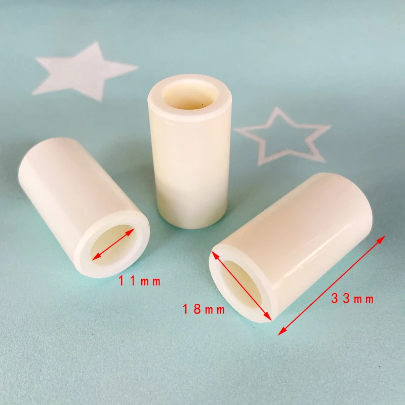 Lutian AR Piston Pump Spare Part Plunger Pump Wearing Part Replacement Ceramic Sleeve Plunger Dia. 20mm Ceramic Piston Dia. 18mm