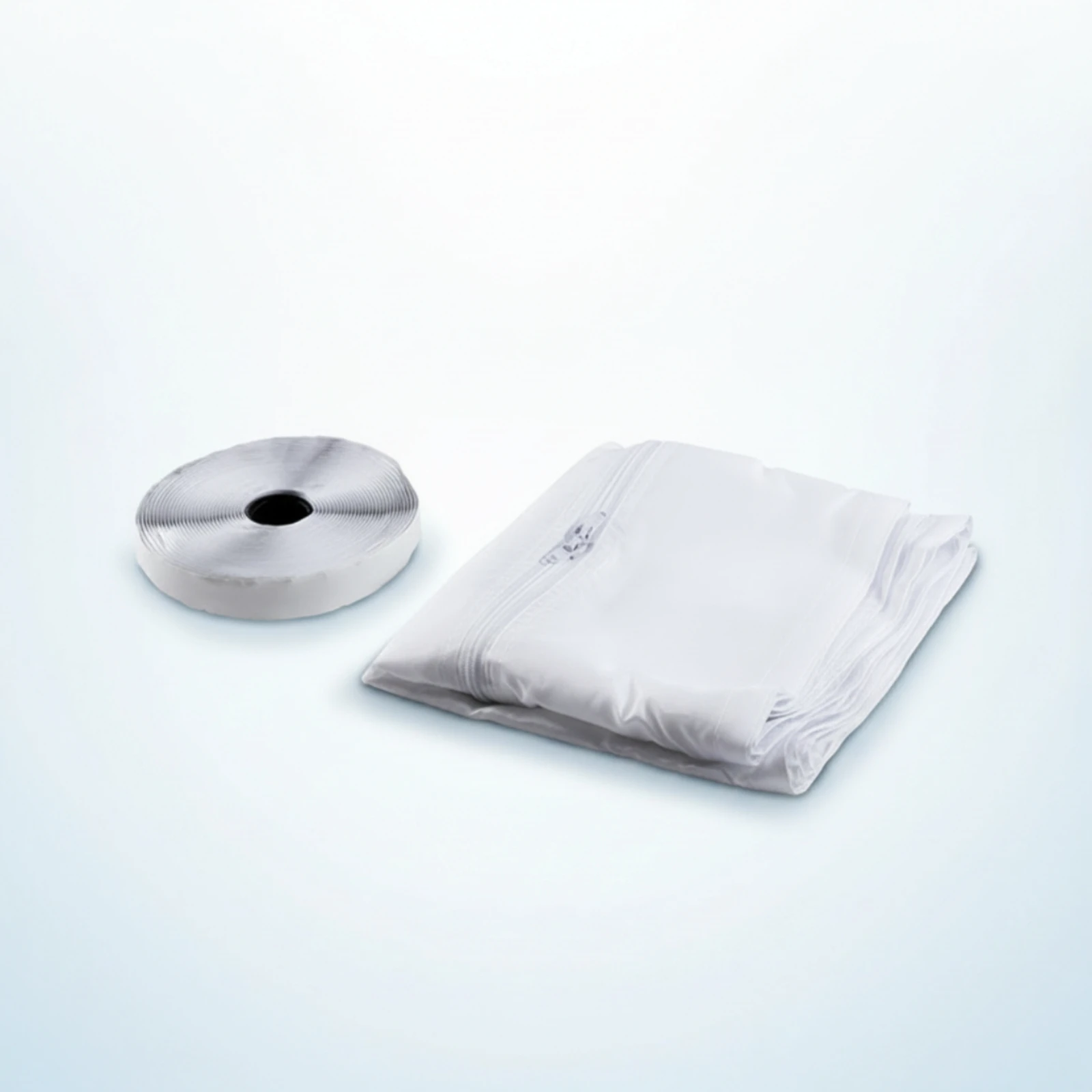 Picture 5: Window Seal with Zipper Waterproof Window Sealing Cloth Portable for Bedroom, Apartment