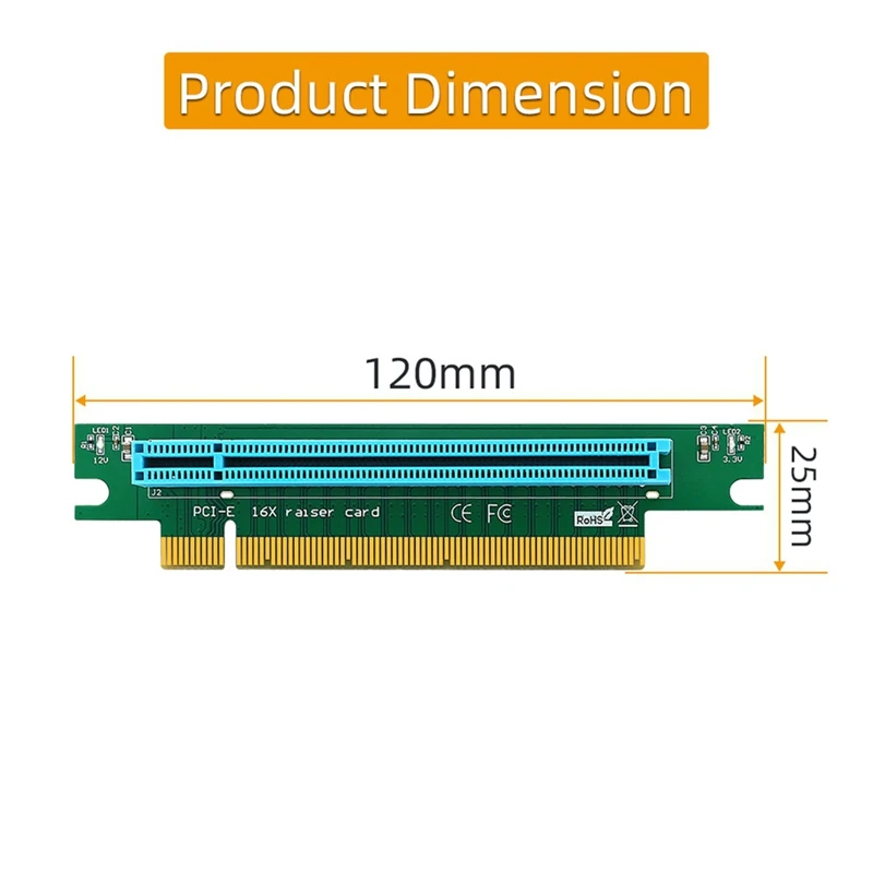 

Переходная карта PCI-Express 16X с питанием 12 В/3,3 В для сервера 1U /2U M.2 (NGFF), Адаптер B + M для ключа M