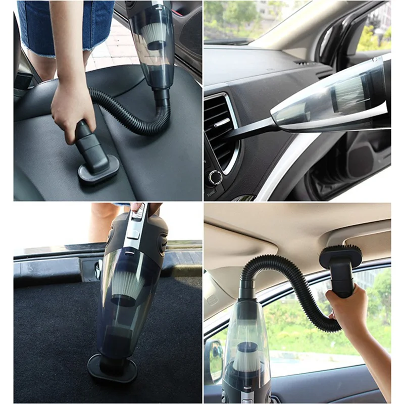 Rechargeable Handheld Vacuum Cleaner Powerful Cyclone Suction Ideal For Car, Home & Pet Hair-A70Z