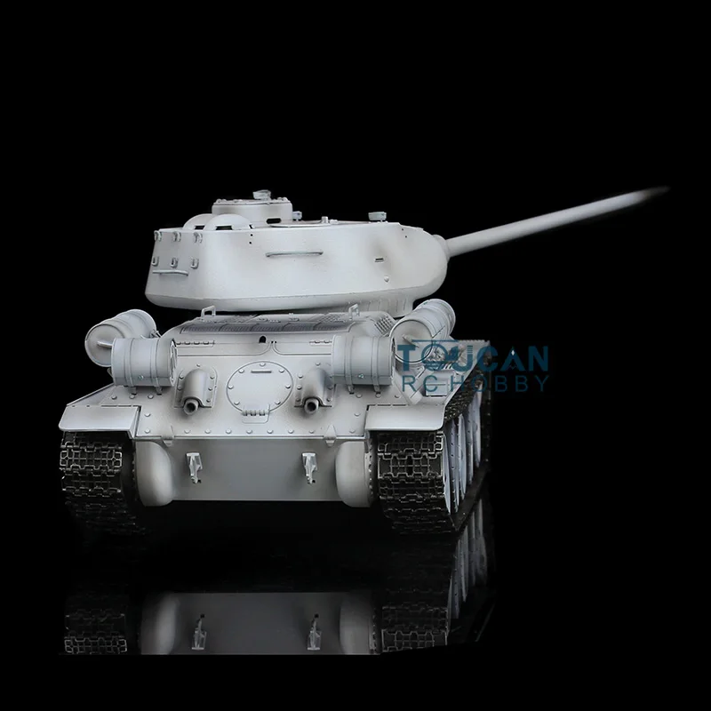 HENG LONG 1/16 FPV-camera Kunststof 7.0 T34-85 RC-tank 3909 360 °   Torentje Stalen Versnellingsbak Motor Aandeel Rook BB Schieten TH17774