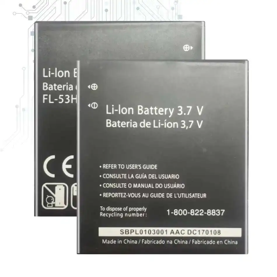 

For LG P990 Optimus 2X 3D P920 P925 P993 P999 C729 SU660 FL 53HN Long Lasting Mobile Phone Battery Safe FL-53HN 1500mAh