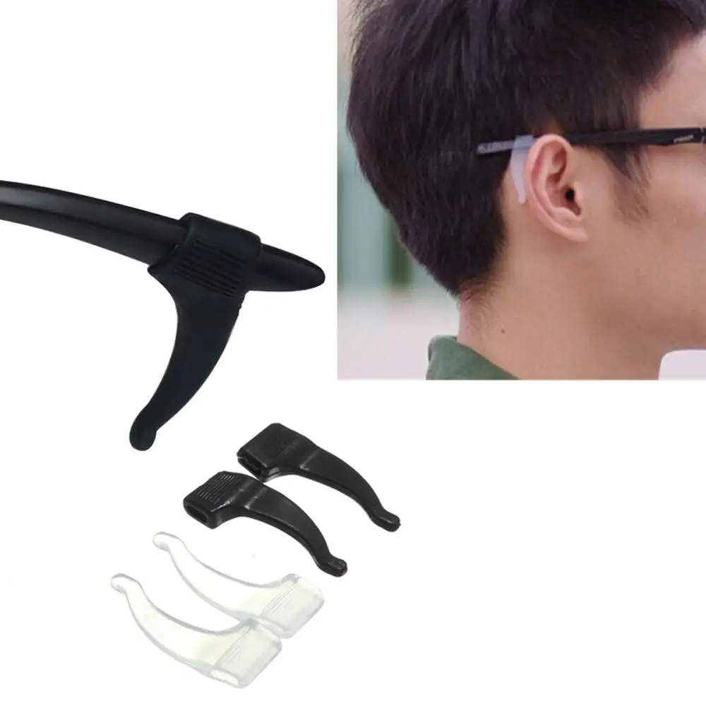 Fixed Glasses Glasses Anti-off Sets Sports Eyewear Earhook Anti-slip Ear Hook Eyeglass Ear Hook Silicone Glasses Ear Hook