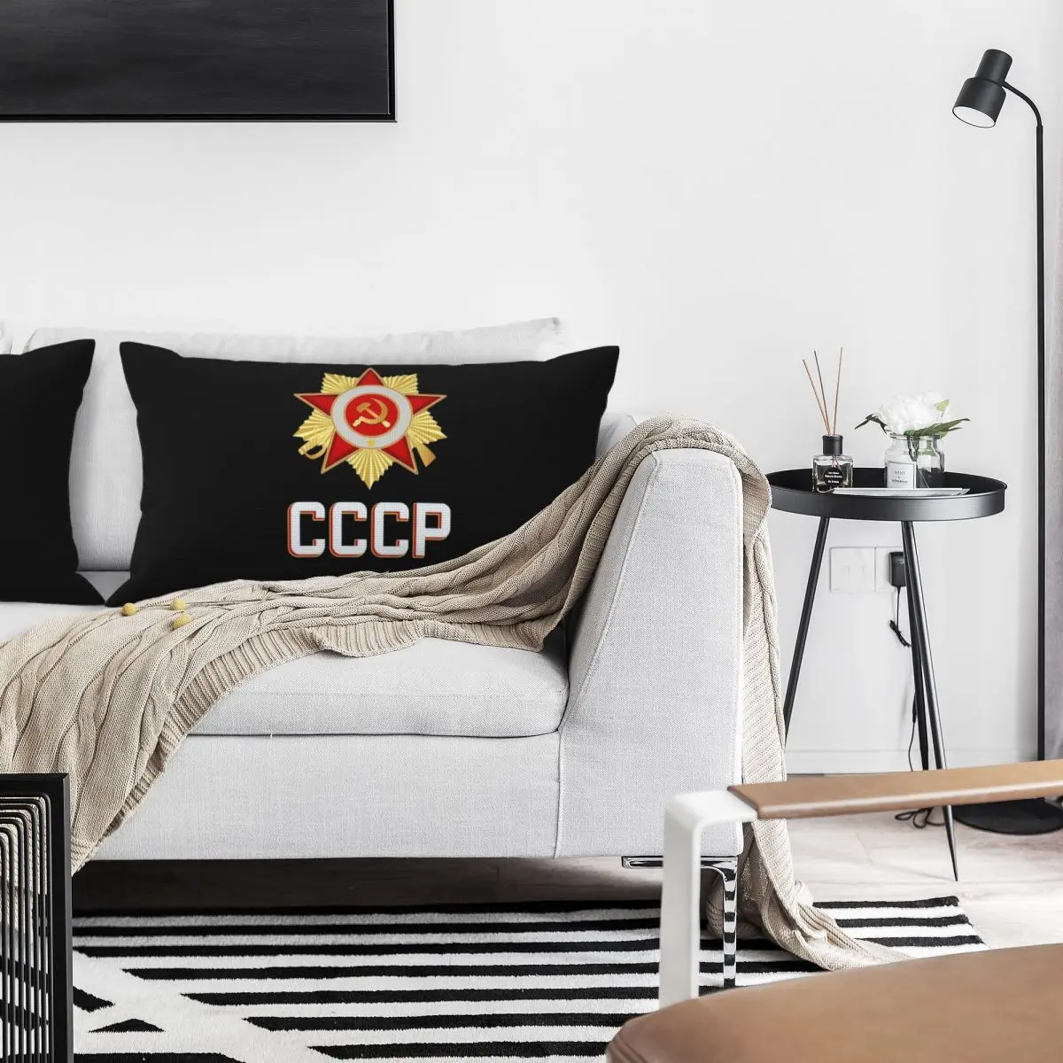 CCCP Star-Soviet-Union USSR Rectangle Linen Pillowcase Cushion Cover Polyester Decorative Bed Home Comfort Throw Pillow