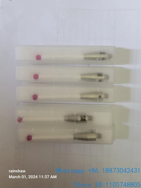 A-5003-0233M4 * 4 * 50 A-5003-0235 M4 5 * 50 ceramic rod series, straight ball single shot stylus 1pcs