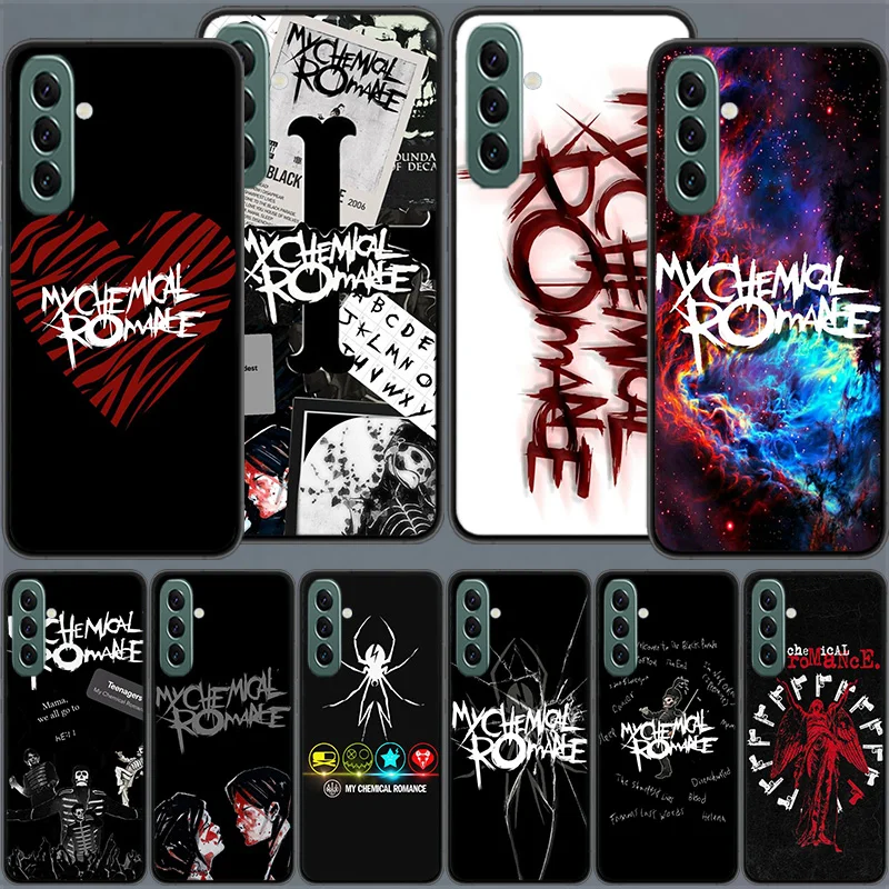 My Chemical Romance MCR Phone Case for Samsung A54 A14 A24 A34 A17 A37 A57 A55 A35 A25 A15 A07 A05S A04S A12 A22 A32 A52S A72 Ga