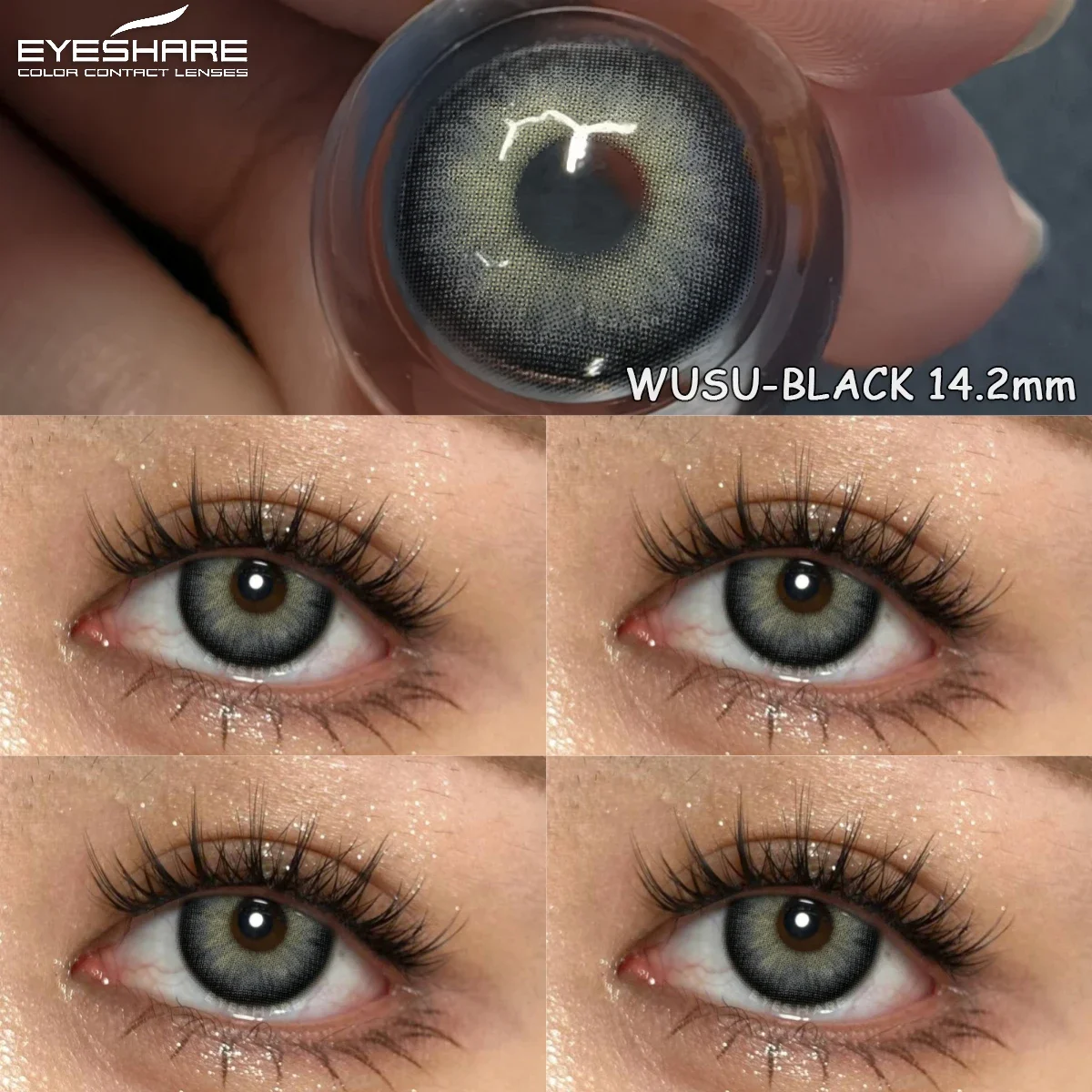 EYESHARE New Colored Contacts Lenses Brown Contacts Lenses Fashion Blue Gray Eye Lense Green Contact Lenses Yearly Beauty Pupils