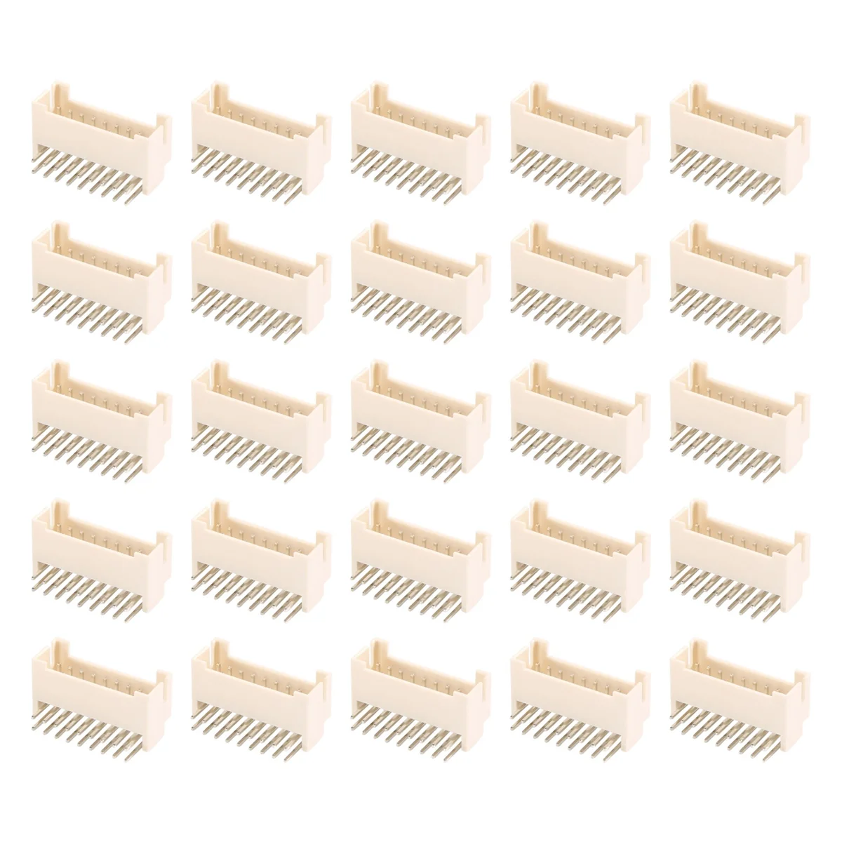 

A69F-25Pcs BTC BCH LTC ZEC ETH DCR Miner Connector 2X9P Male Socket Curved Needle Suitable for Asic Miner Antminer S9 Z11