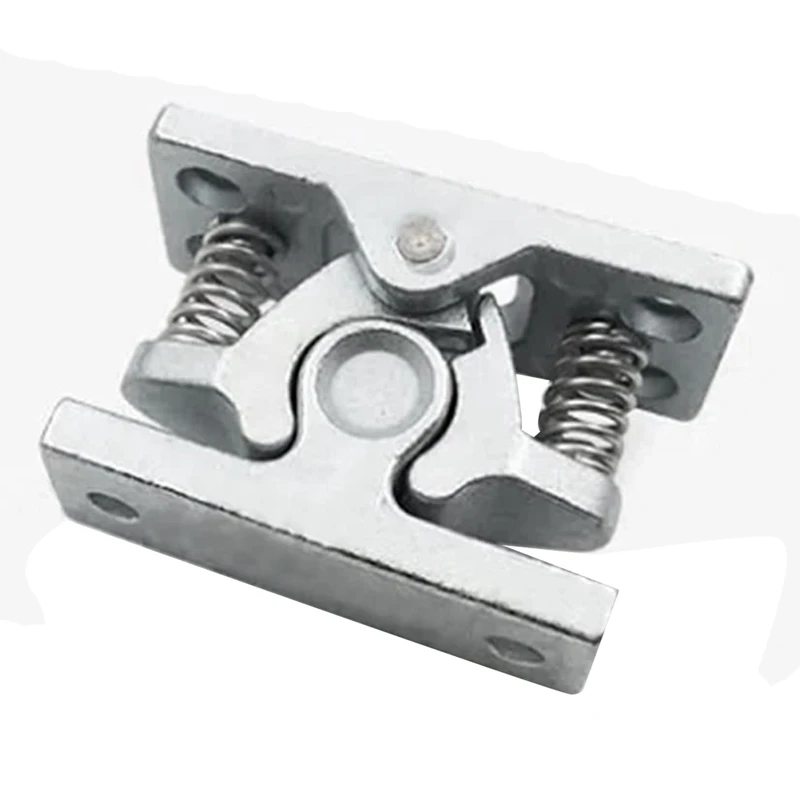 1Pcs Spring Loaded Door Easy Lock Door Easy Lock Stop Catch Release Clamp Double Roller Catch (Mp-4)