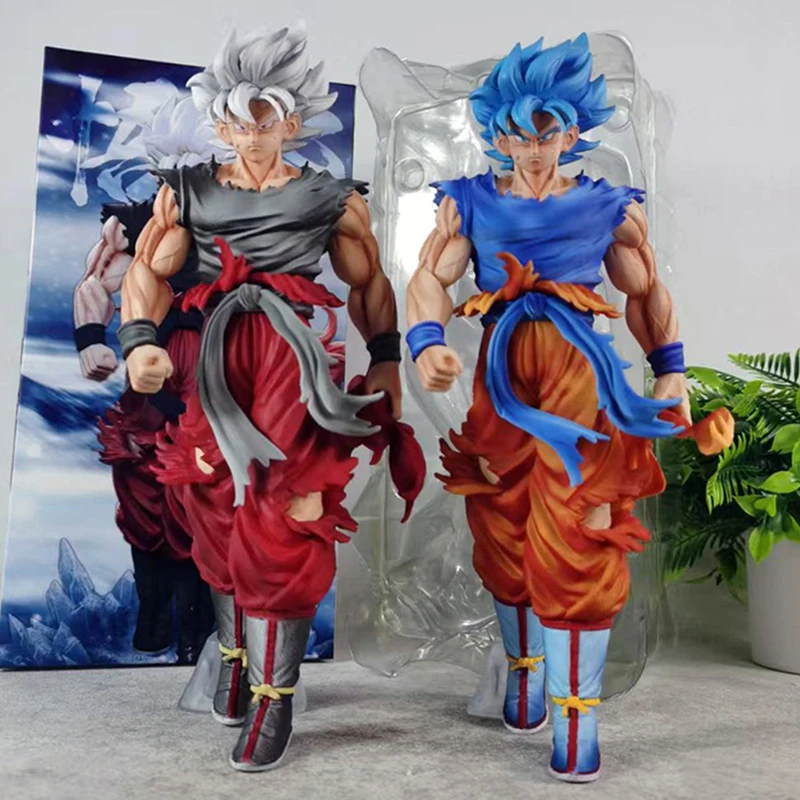 

2025New 30cm Anime Dragon Ball Super Saiyan Kylin Son Goku Kakarotto Action Figures Model Doll Collection Gift Trendy Statue Toy