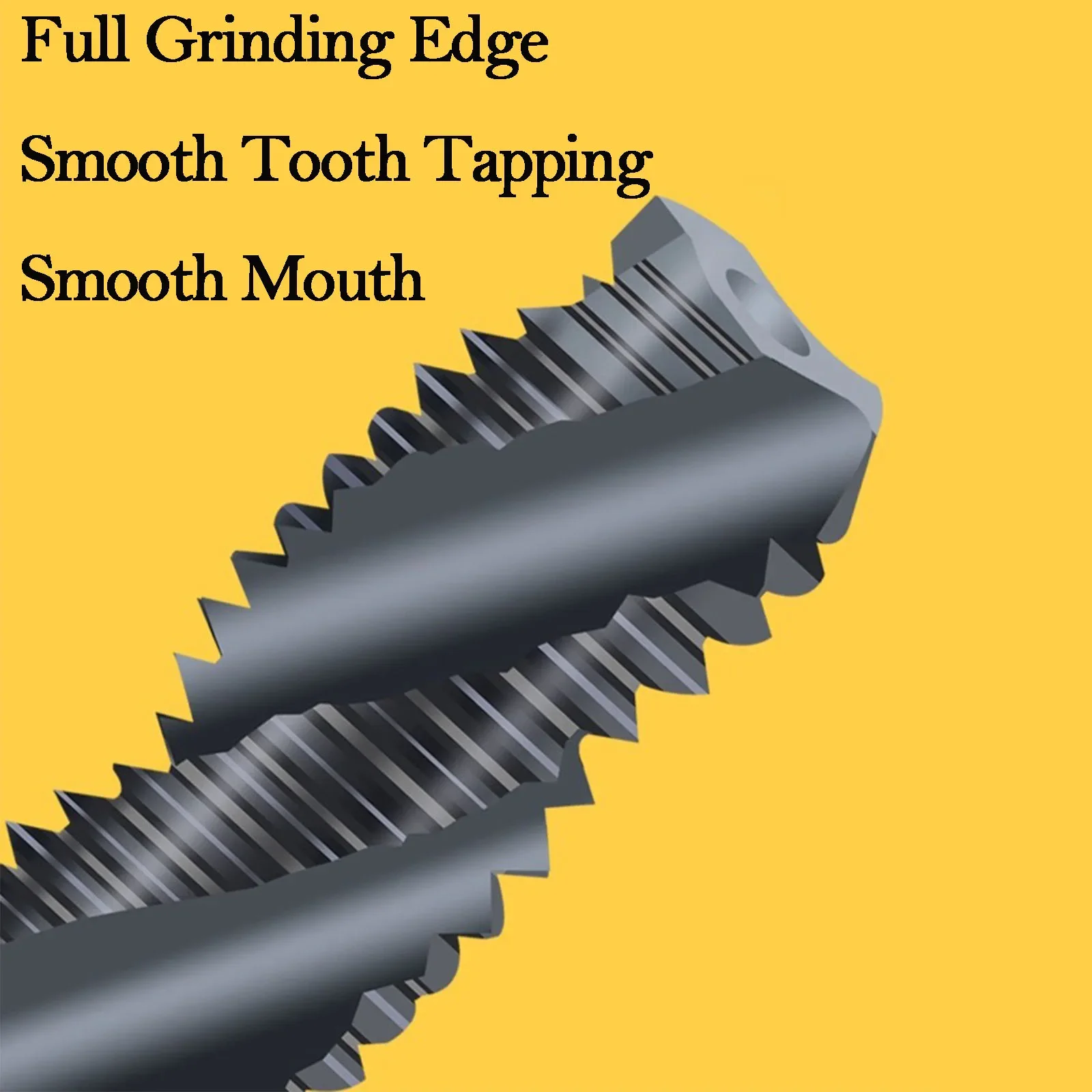 M2-M20 TCT MeaccelerHand Thread Tap Drill Set, Cnc Cutting Tools, Cuts Spiral Threads Metal Workpieces Drill Bit Coating