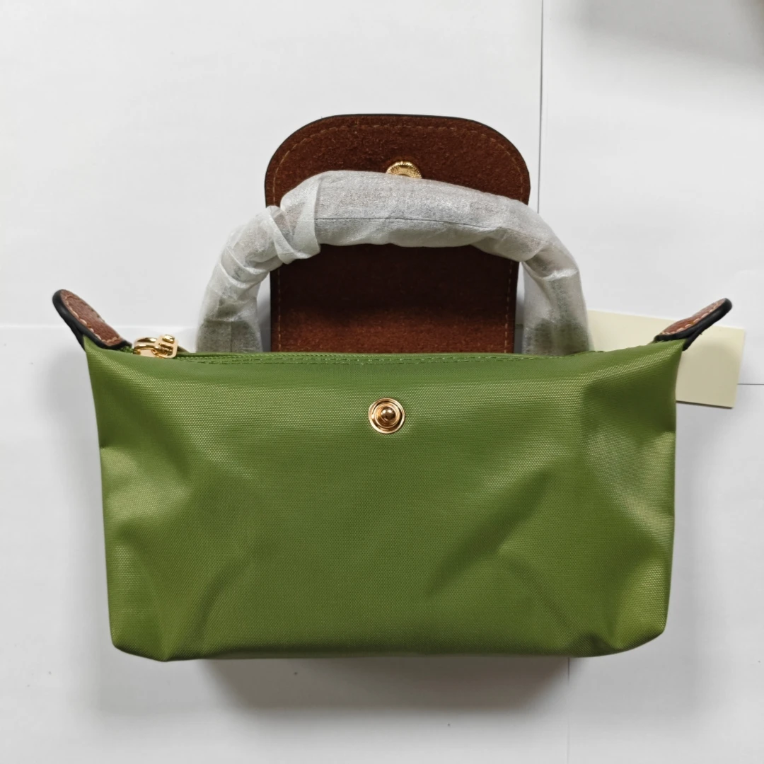 Mini borsa Longxiang da donna di alta qualità, borsa a tracolla impermeabile in nylon senza perforazione, borsa per gnocchi primaverili e autunnali