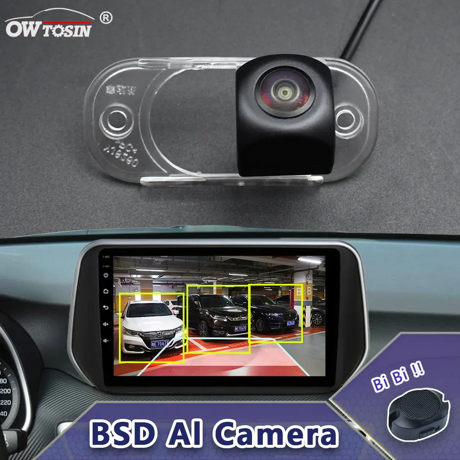 

170° AHD AI Car Vehicle view Camera For Hyundai Santa Fe/Santa Fe Classic MK1 SM 2000–2006 BSD Blind Spot Radar Alarm Monitor