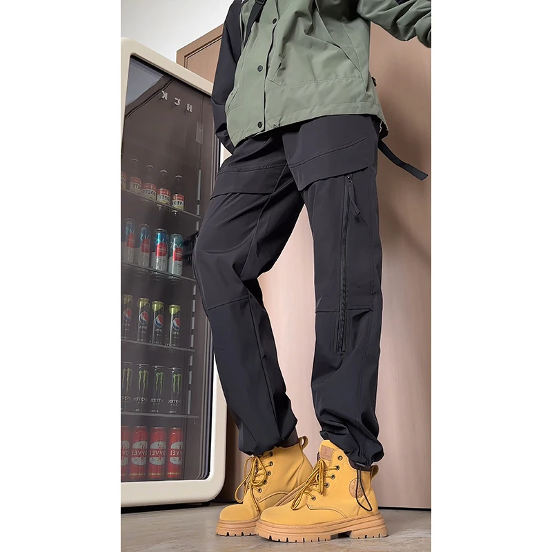 

Military een Soft ell Waterproof Men's Hiking Pants Autumn Zipper American Functional Workwear Profional king Trou...