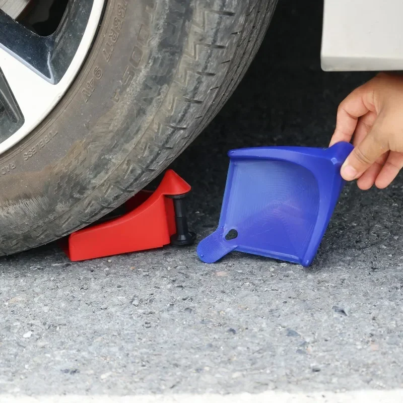 2PCS Car Wash Anti-winder Wire Tool Tire Blocker Winder for Car Cleaning Universal Auto Wheel Hose Guide Hose Slide Tire Wedge