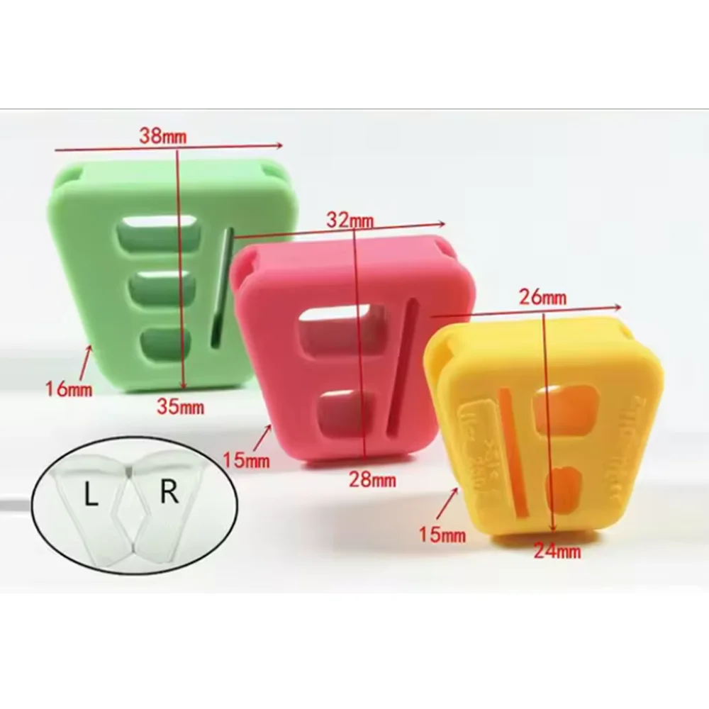 1 Kit Dental Rubber Retractor Mouth Prop Bite Block Silicone Opener With Tongue Guard S/M/L Autoclave 135°C Adult Kids Bites view 6