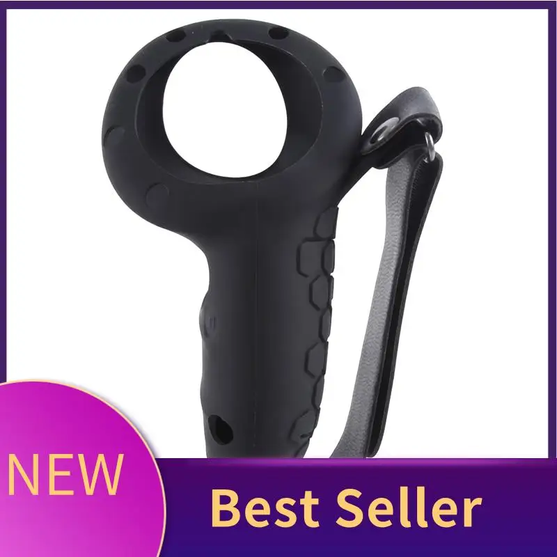 HFES Silicone Protective Case Controller For Meta Quest 3 VR Headset Removable Battery Controller Case Black Easy Install Easy T