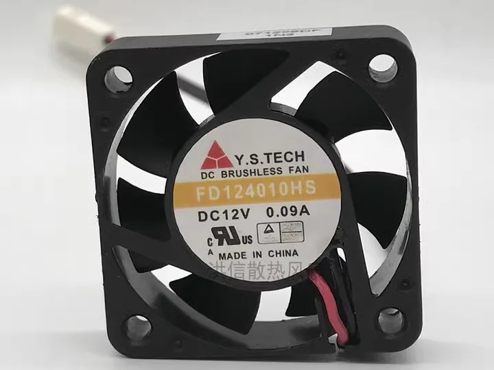 Free shipping original FD124010HS DC12V 0.09A CPU 4CM ultra quiet fan