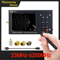 Nanovna GS320 Vector Network Analyzer 23MHz-6.2GHz Antenna Analyzer Ham Radio,Provide PC Software 10KHz Frequency Resolution