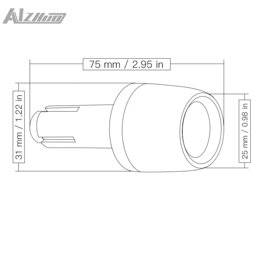 

Universal For Benelli Leoncino 250 500 800 2019 2020 2021 2022 2023 MOTOR Handlebar Grips Bar Ends Cap Counterweight Plug Slide