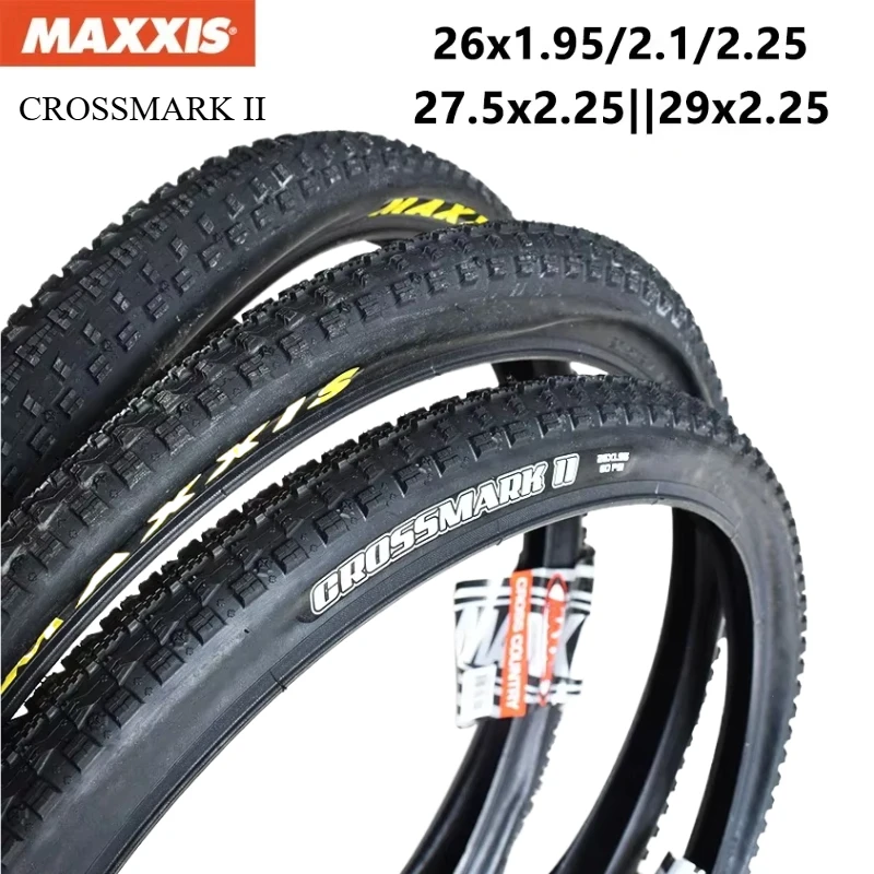 MAXXIS CROSSMARK Ⅱ Original Mountain Bike Tires Top Speed Control XC Bicycle Steel Wire Tyre For E-Bike MTB 29 27.5 26x1.95 2.25