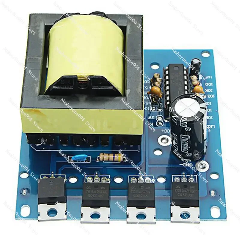

500W DC 12V to AC 18V / 0-220V / 380V Simple Inverter – Front Stage Power Converter / Booster Module