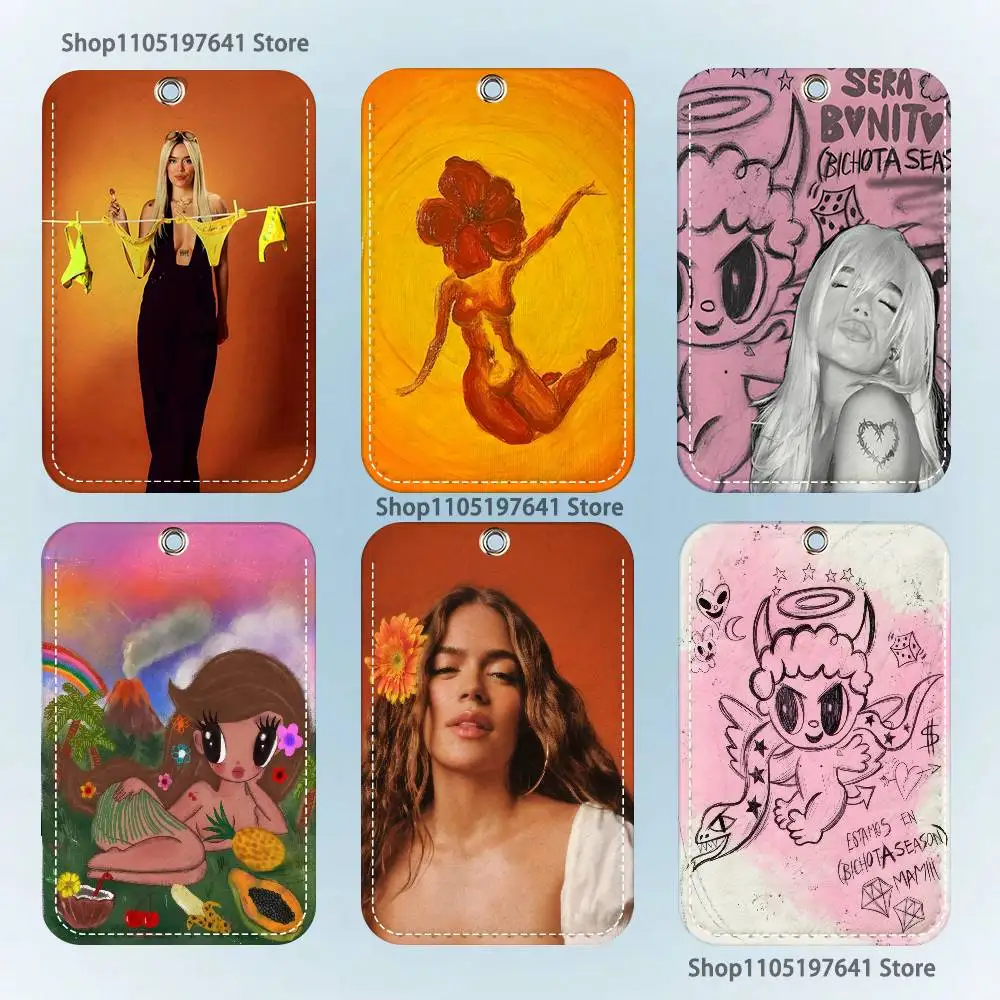 

K-KaRol G Tropicoqueta Cartoon Card Keychain Anime Fashion Pendant Bag ID Door Card Case Bus Card Cute Adult