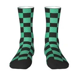 Tanjiro Kamado Crew Chaussettes pour Hommes, Unisexe, Anime Demon Slayer, Cosplay, Printemps, Été, Automne, Hiver, Robe, Mode