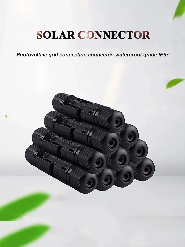 

1/5/10/20/50 Pairs Pair of Solar Connector Solar Solar Plug Cable Connectors (male and female) for Solar Panels and Photovoltaic