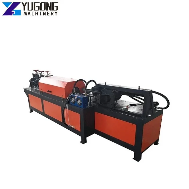 

YG Round Iron Pipe Straightener Derusting Machine 8-Wheel Steel Pipe Scaffolding Straightening Rust Remover Painting Machinery